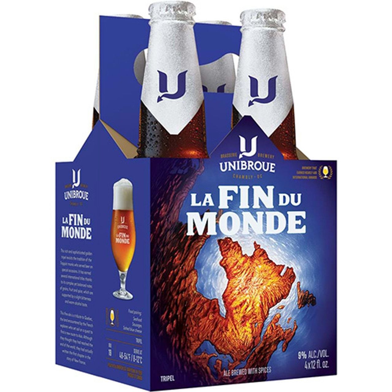 Unibroue La Fin Du Monde 12oz 4pk