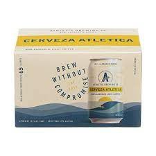 Athletic Brewing Cerveza Atletica 6 pack cans