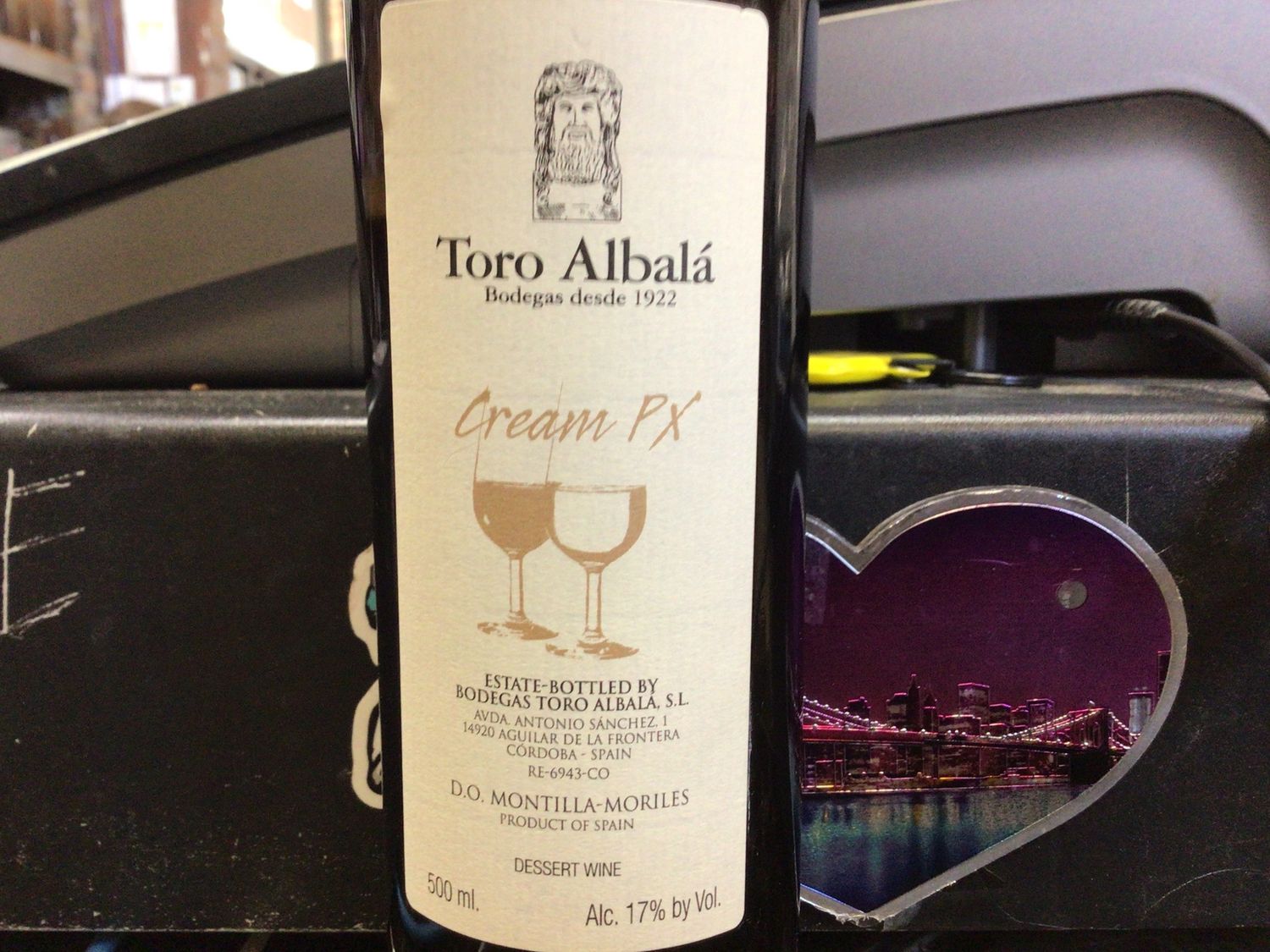 Toro Albala  Cream PX Dessert Wine 500ml