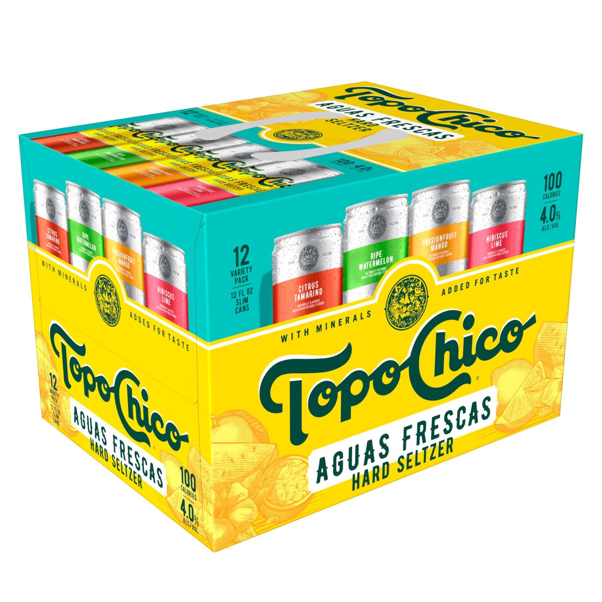 Topo Chico Aguas Frescas Hard Seltzer Variety 12pk