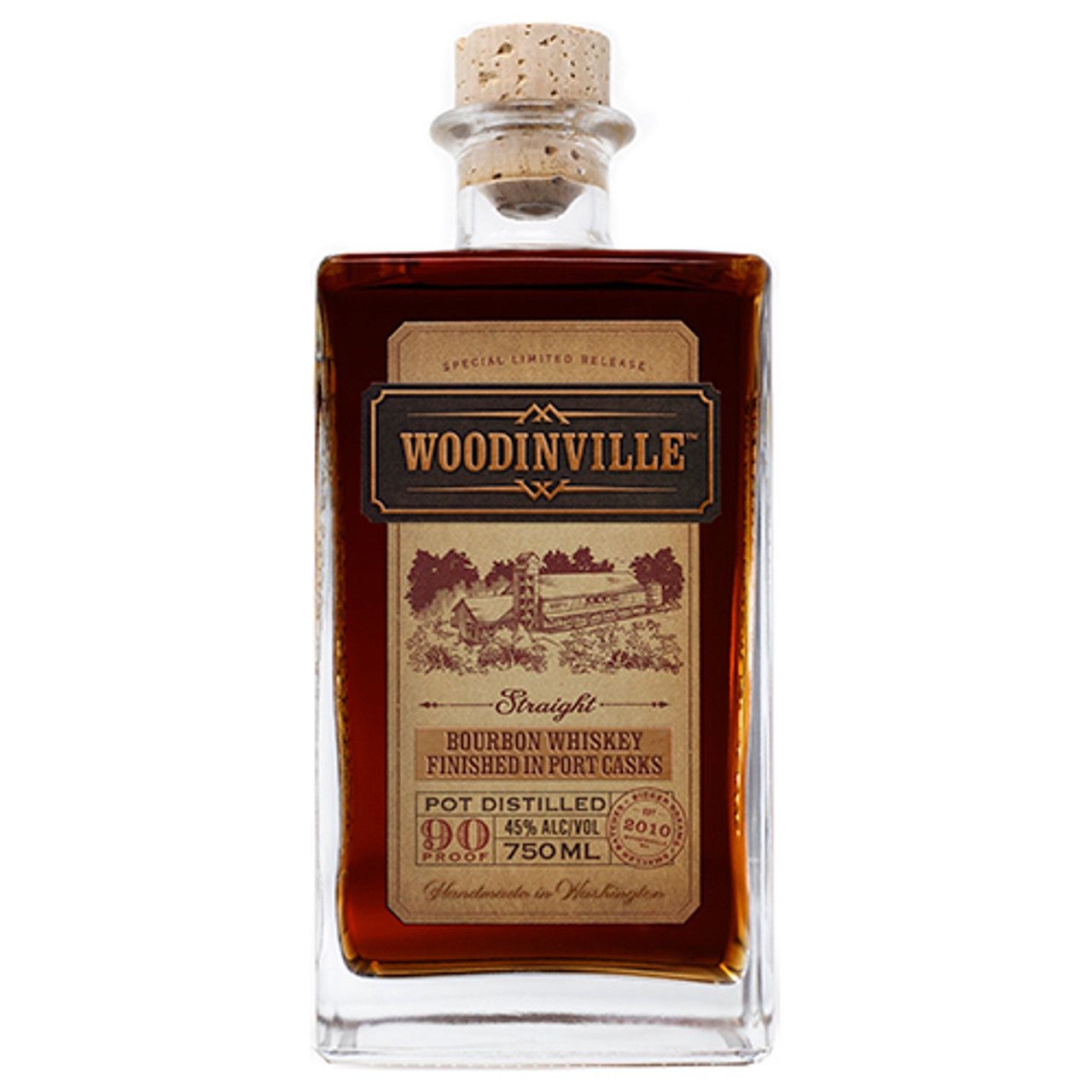 Woodinville Bourbon Port Finish 750mL