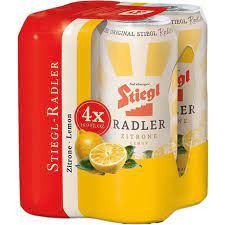 Stiegl-Radler Lemon 16oz cans 4pk