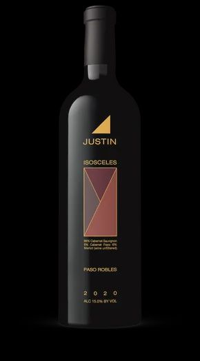 Justin Isosceles Red 750mL