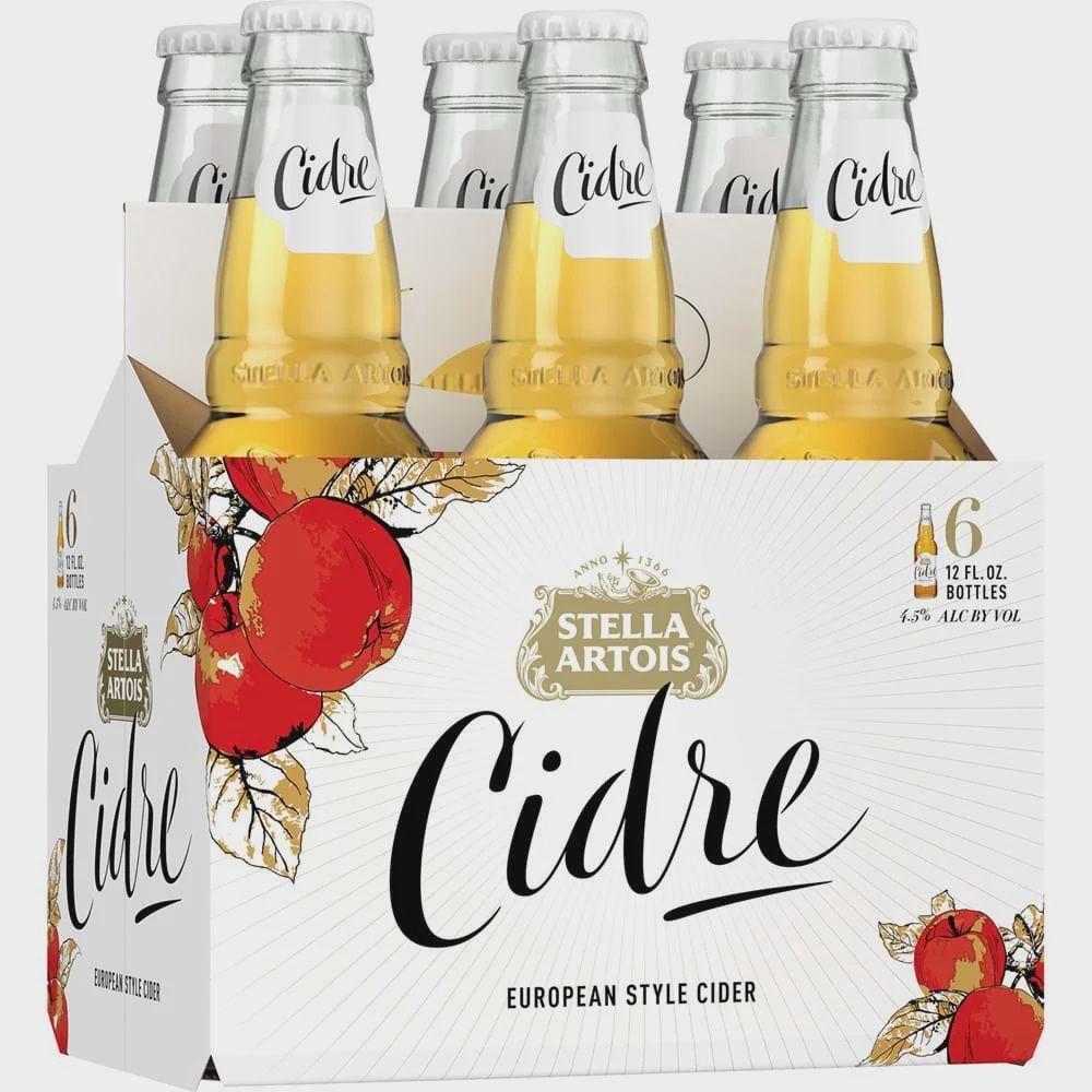 Stella Artois Cidre 12oz btl 6pk