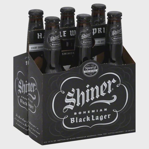 Shiner Black Lager 12oz btl 6pk