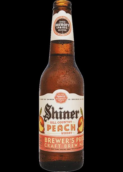 Shiner Peach Wheat 12oz btl Single