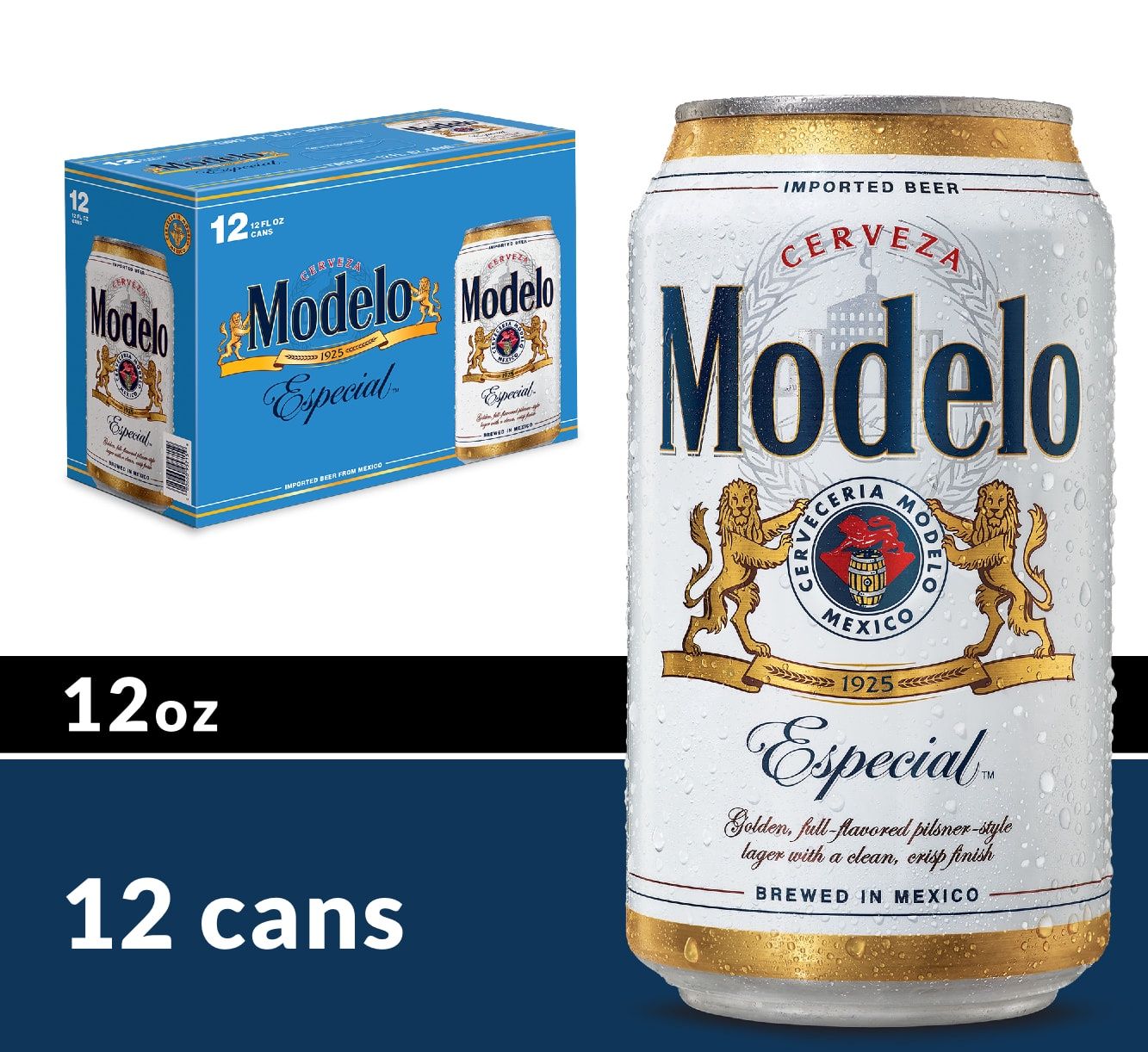 Modelo Especial 12 pack cans