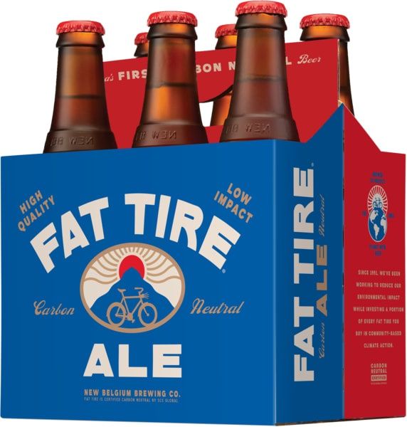 New Belgium Fat Tire 12oz btl 6pk