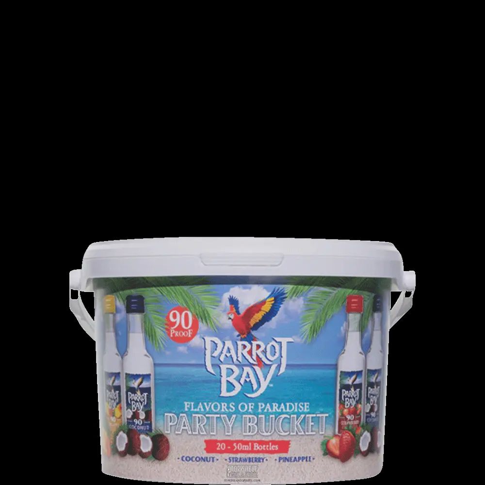 Parrot Bay 50mL Party Bucket 20 Count