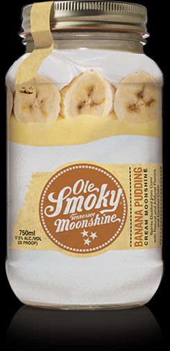 Ole Smoky Banana Pudding Cream Moonshine 750mL