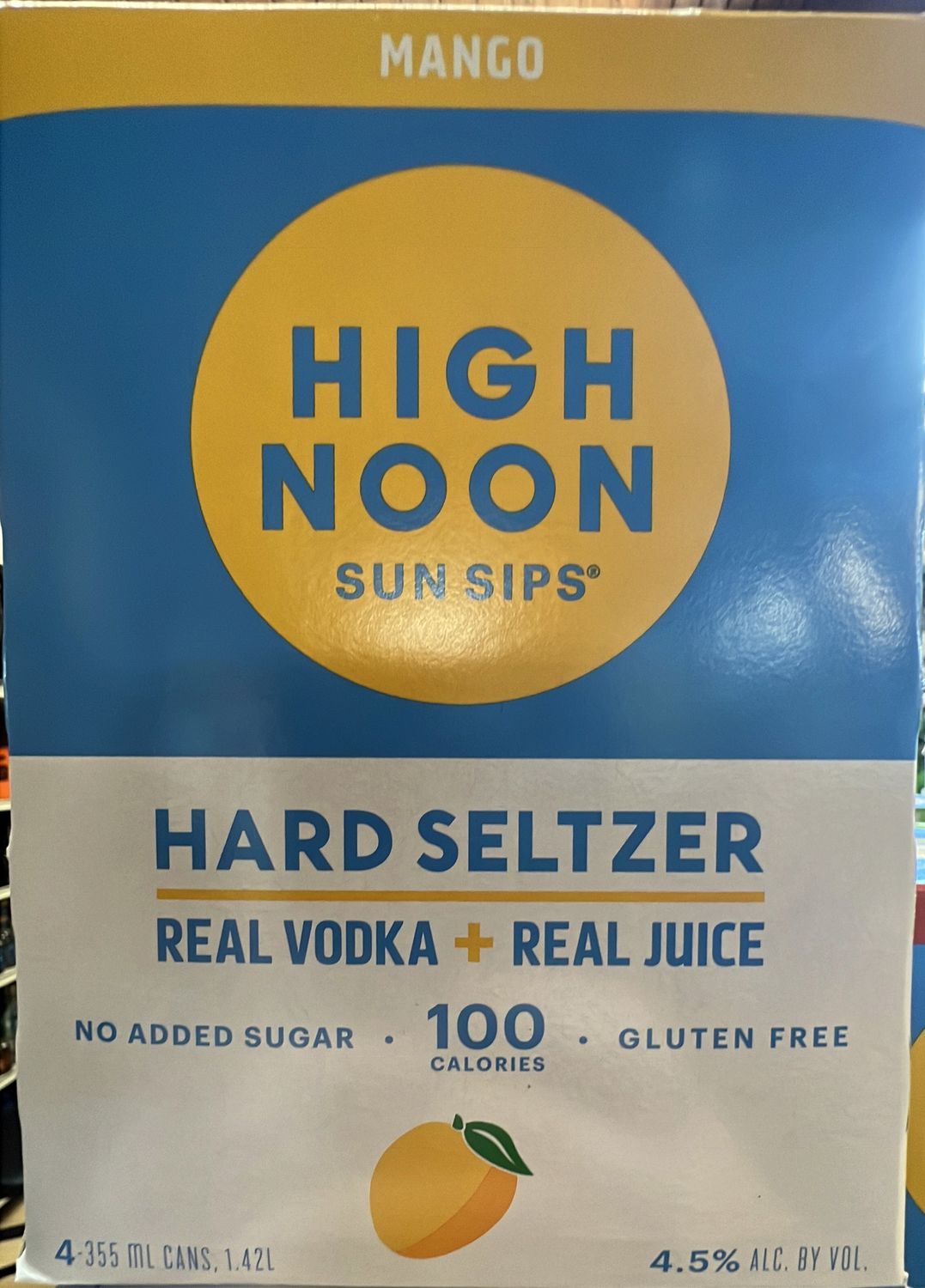 High Noon Mango 4pk