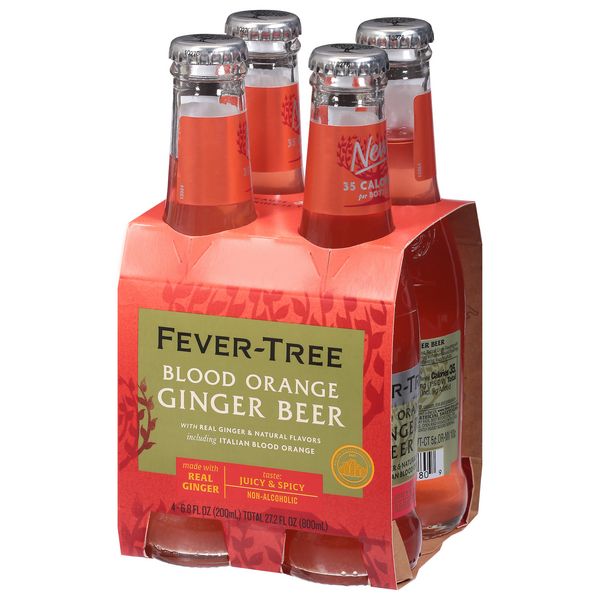 Fever Tree Blood Orange ginger beer 4pk