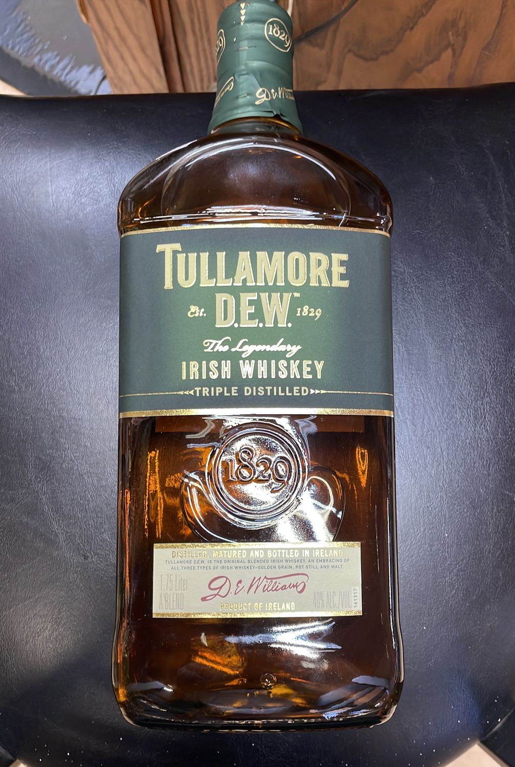 Tullamore Dew Irish whiskey 1.75L