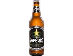 Sapporo single 12oz bottle