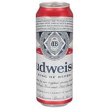 Budweiser single 25oz can