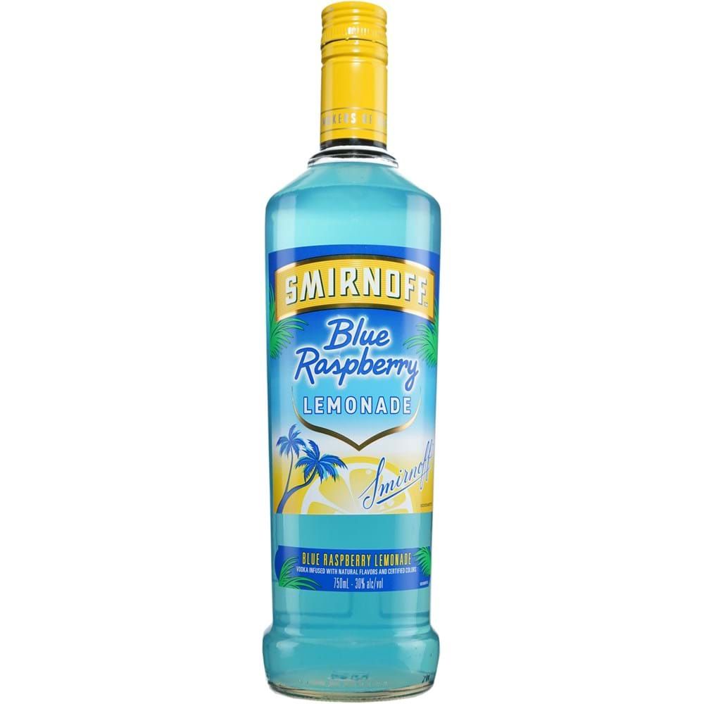 Smirnoff Blue Raspberry Lemonade 750mL