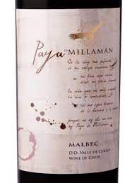Paya de Millaman Malbec 750mL