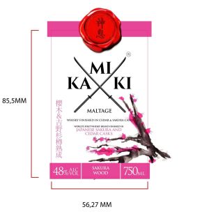Kamiki Sakura Wood 750mL