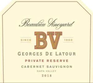 BV Georges de Latour Cabernet Sauvignon 750mL