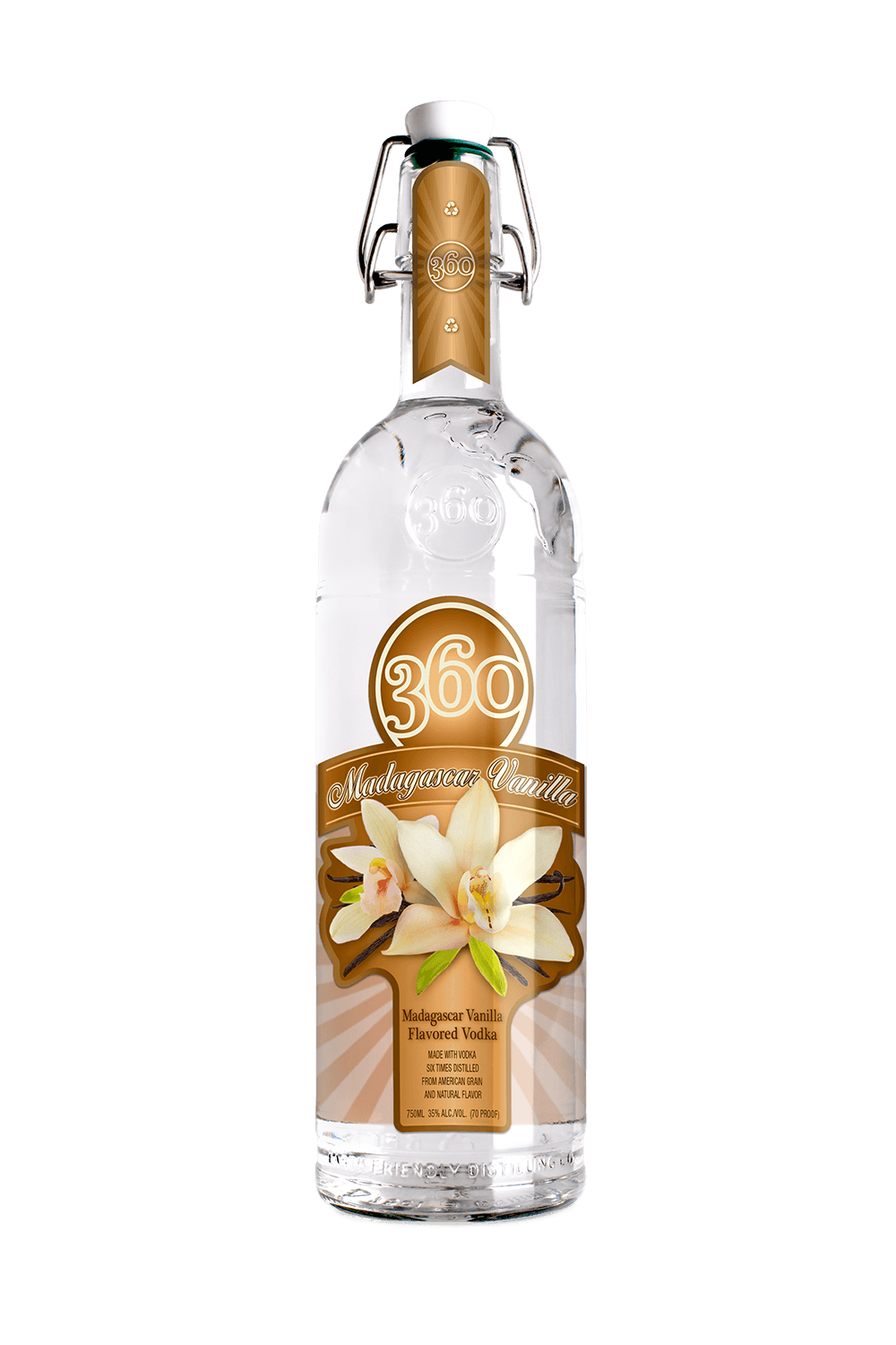 360 Madagascar Vanilla 750mL