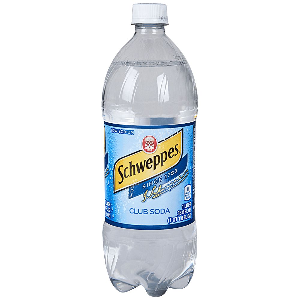 Schweppes Club Soda 1L