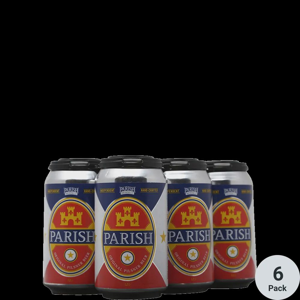 Parish Pils cans single