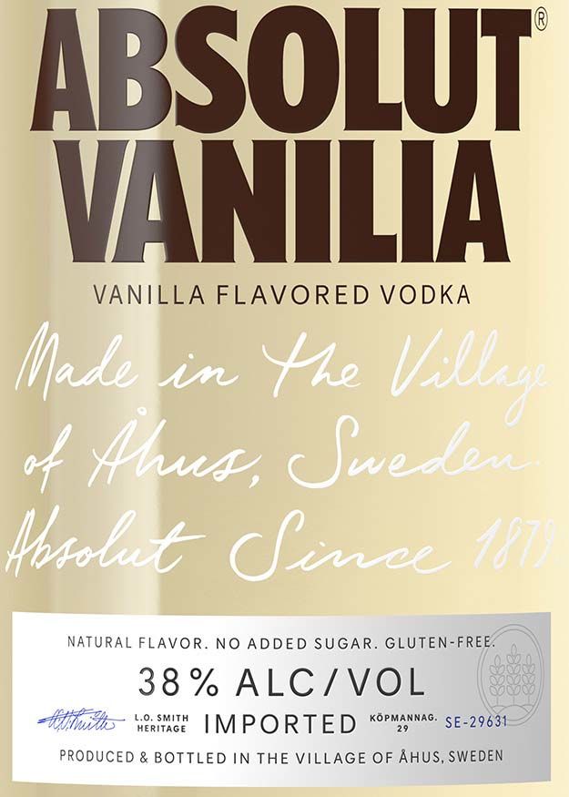 Absolut Vanilla 750mL