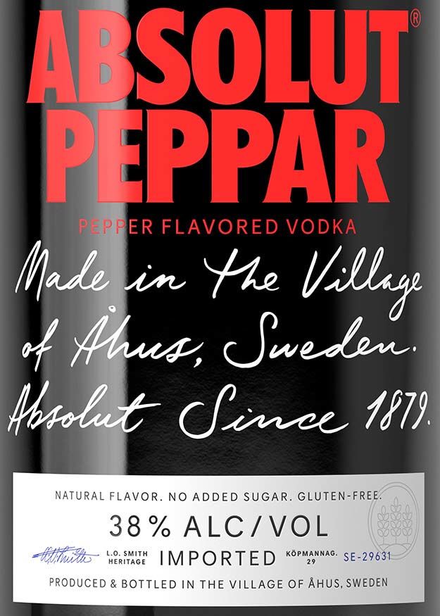 Absolut Peppar 750mL