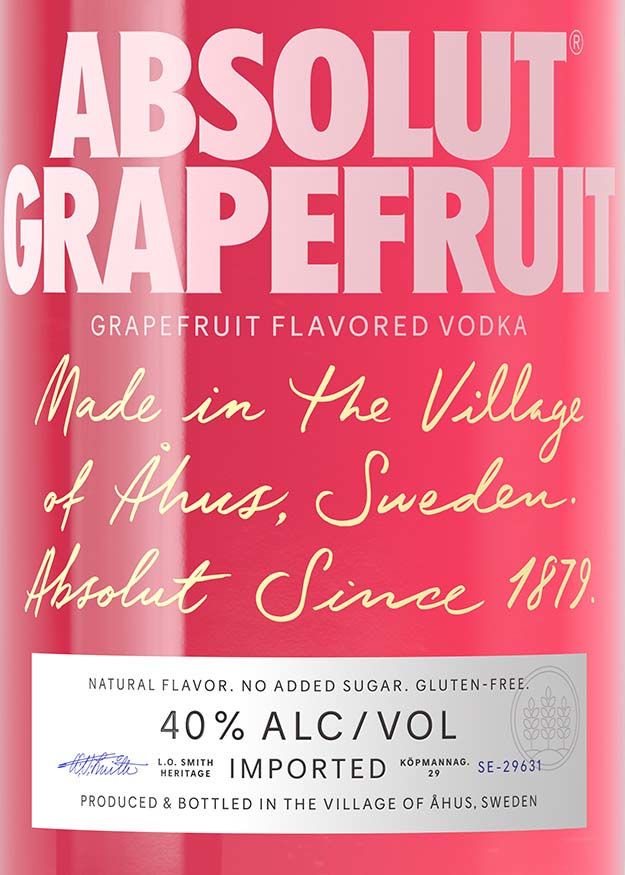 Absolut Grapefruit 750mL