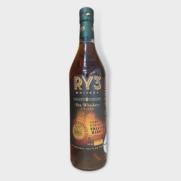 Ry3 Toasted Barrel Store Pick 750mL
