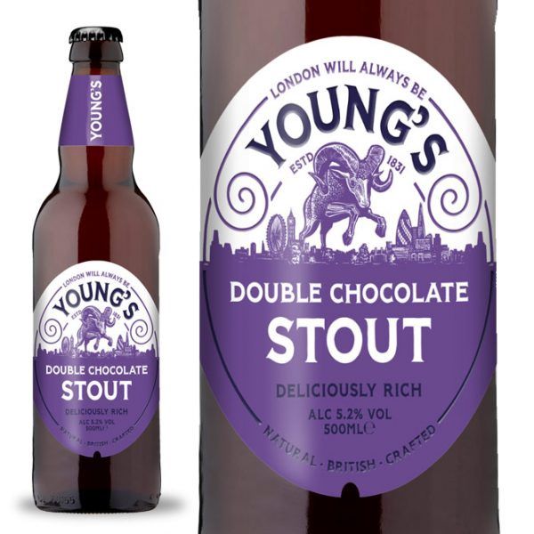 Young’s Double Chocolate Stout 12oz btl Single