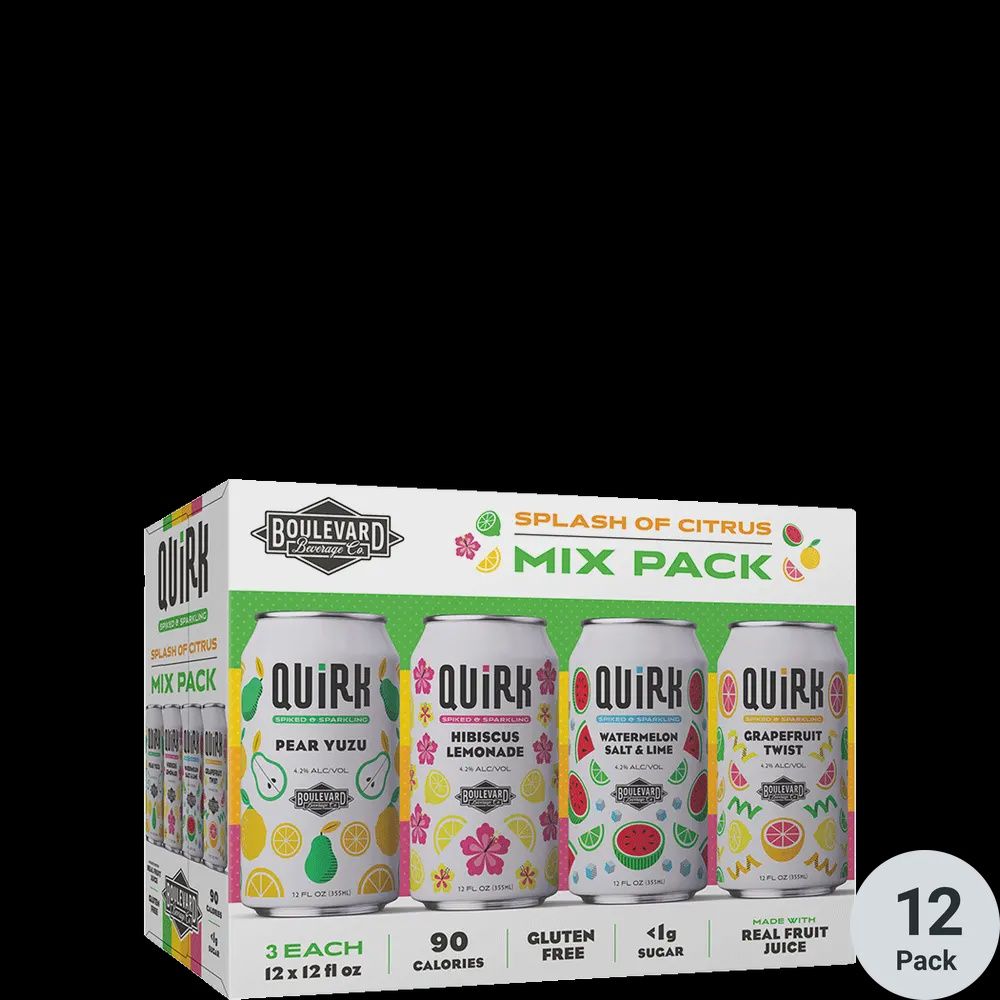 Quirk Splash of Citrus Mix 12pk