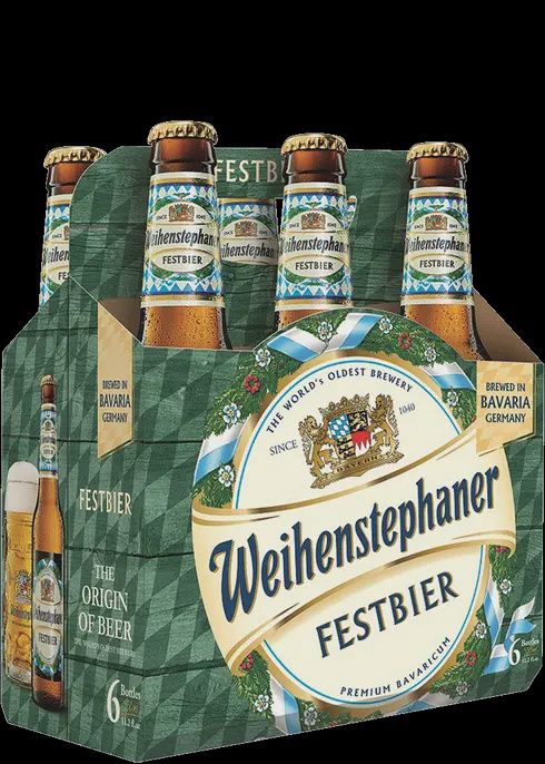 Weihenstephaner Festbier 6 pack bottles