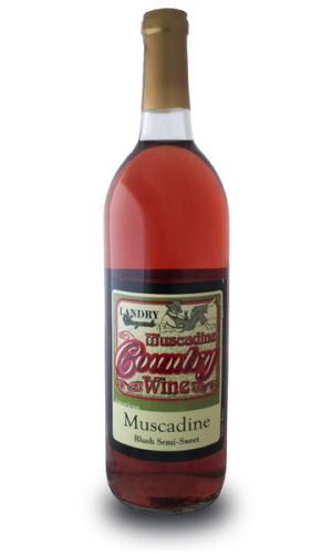 Landry Muscadine Blush Semi-Sweet 750mL