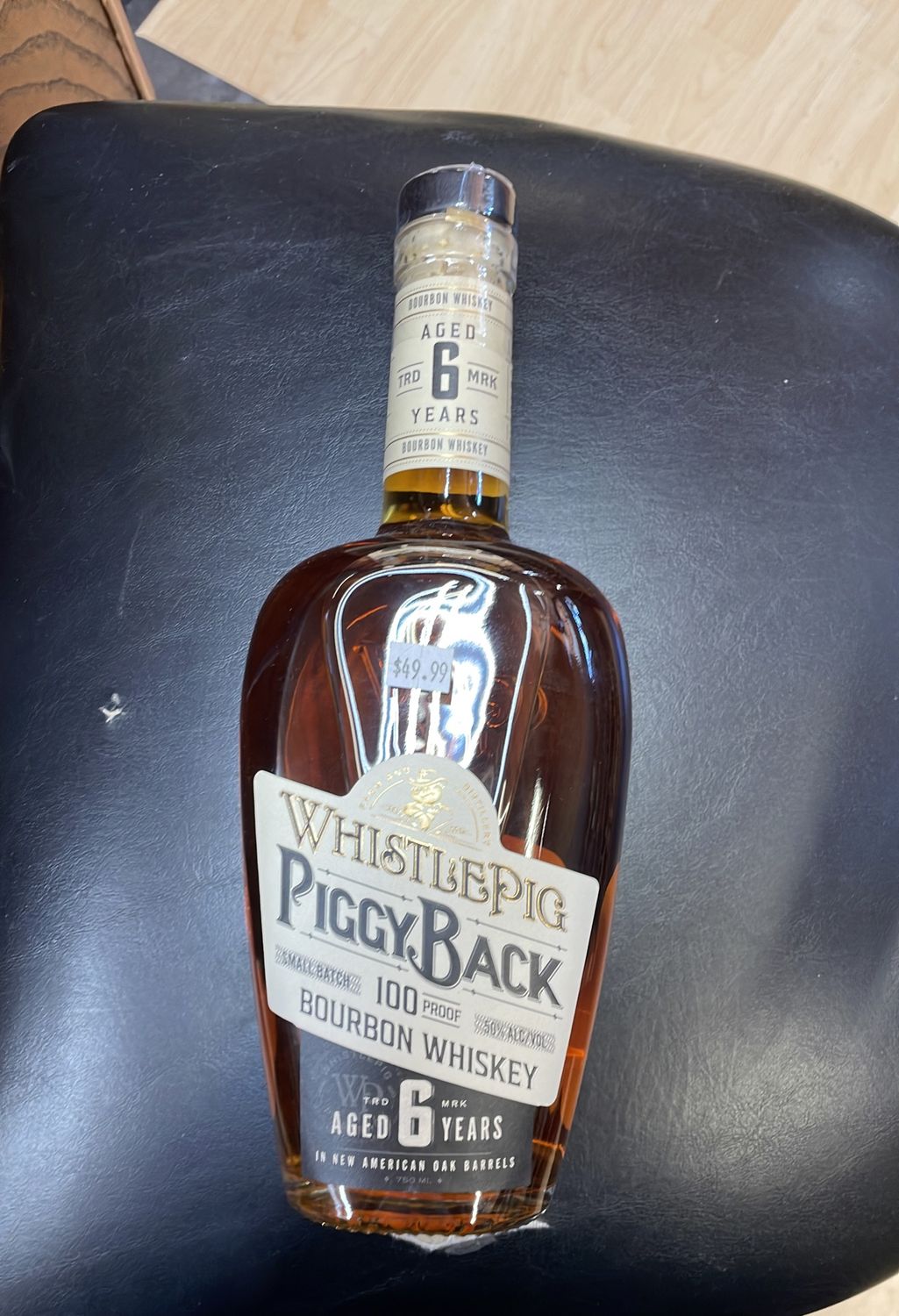 Whistlepig PiggyBack small batch 6year 750ml