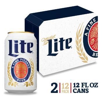 Miller Lite 12oz can 12pk