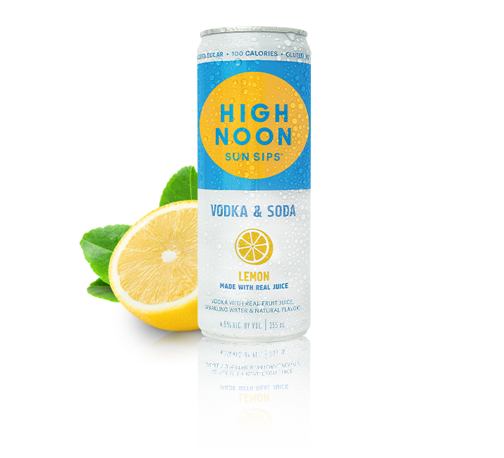 High Noon Lemon 4pk