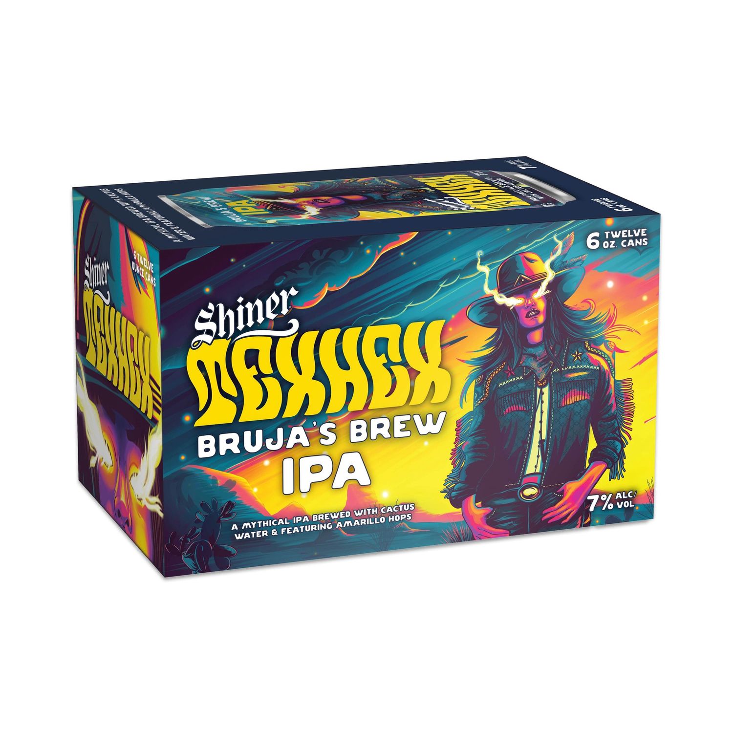 Shiner Texhex Bruha’s Brew 12oz cans 6pk