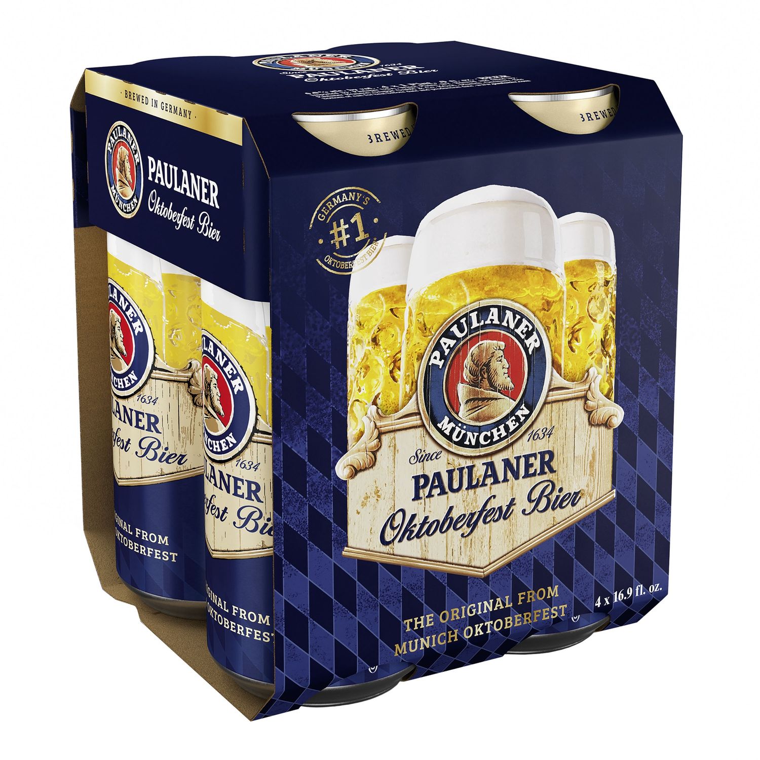 Paulaner Oktoberfest Bier 4 pack cans