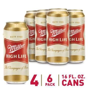 Miller High Life 16oz can 6pk