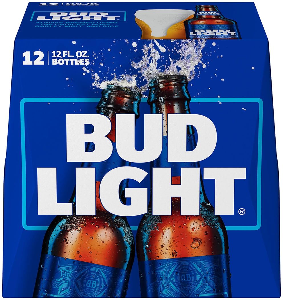 Bud Light 12x12 bottles