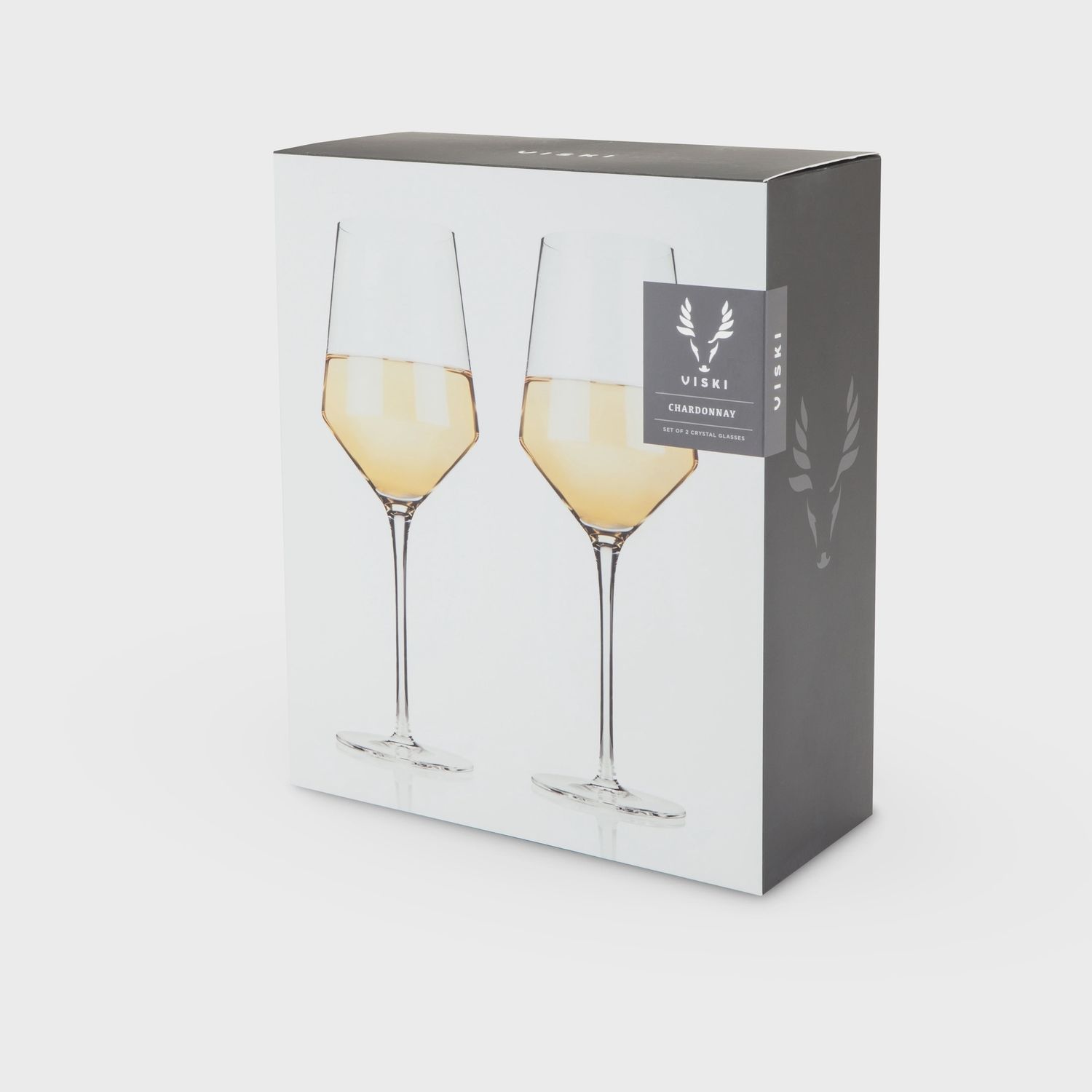 Viski Set of 2 Chardonnay Glasses