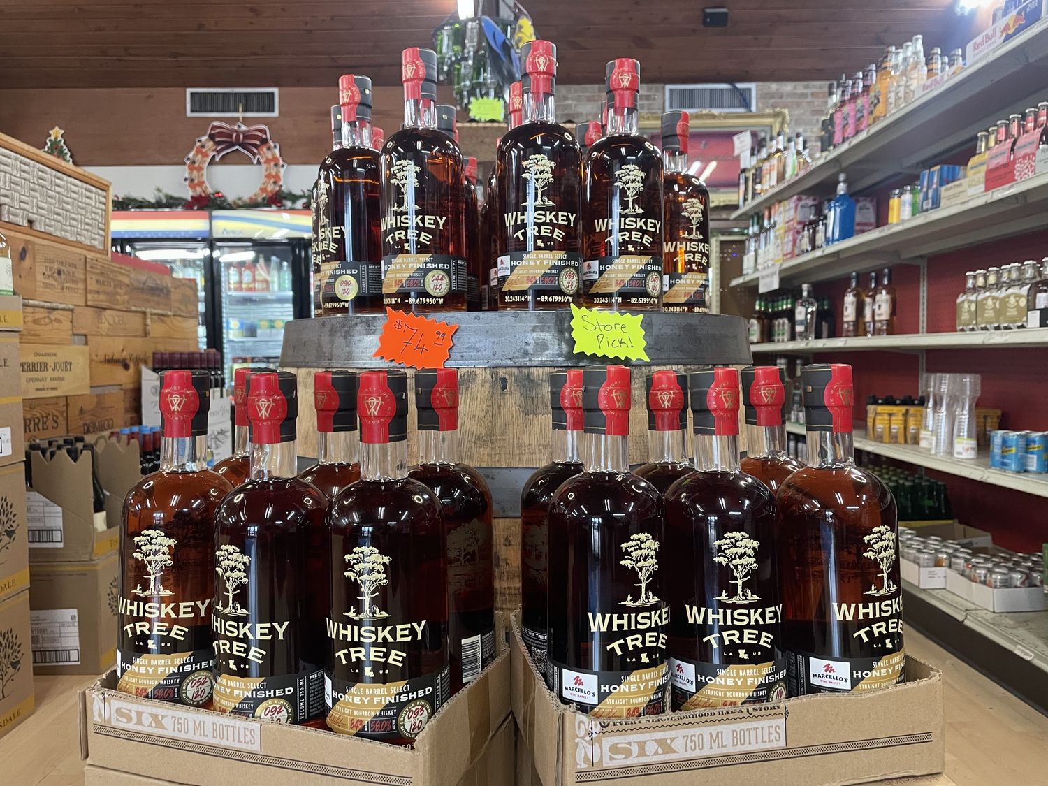 Whiskey Tree Honey Finish Store Pick 750ml