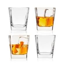 4pk Square Shot Glasses