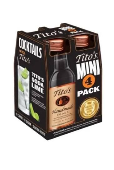 Tito's 50ml 4pk