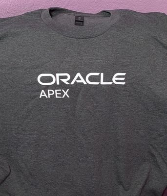 Oracle APEX T-Shirt - Adult Medium