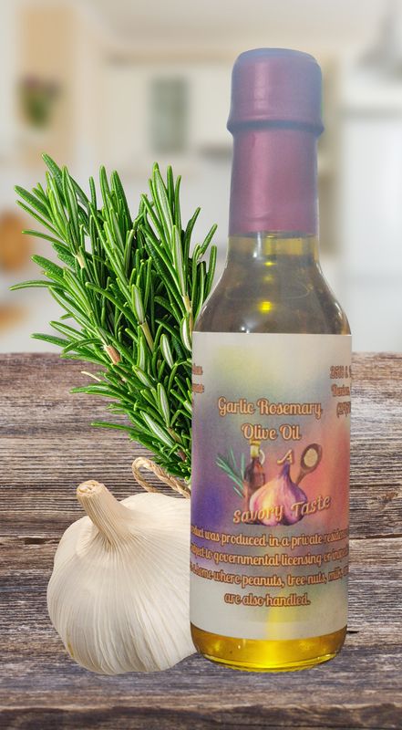Garlic Rosemary Olive oil mini 5oz