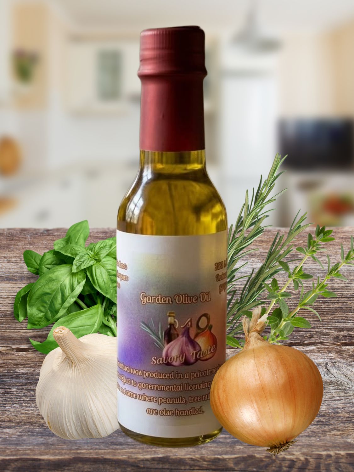 Garden Olive Oil mini 5oz