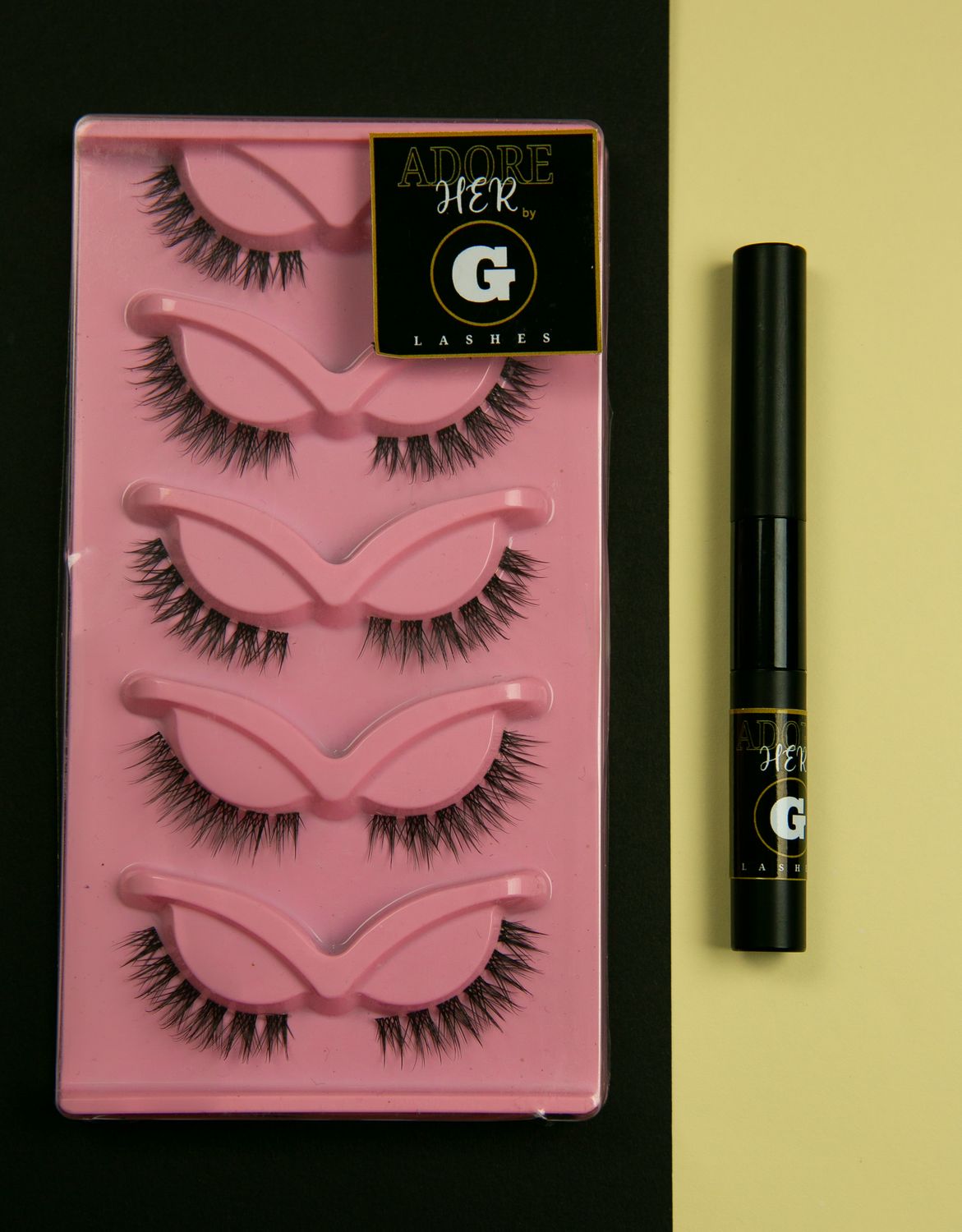 Pre-Styled Lash Clusters &amp; DIY Lash Glue