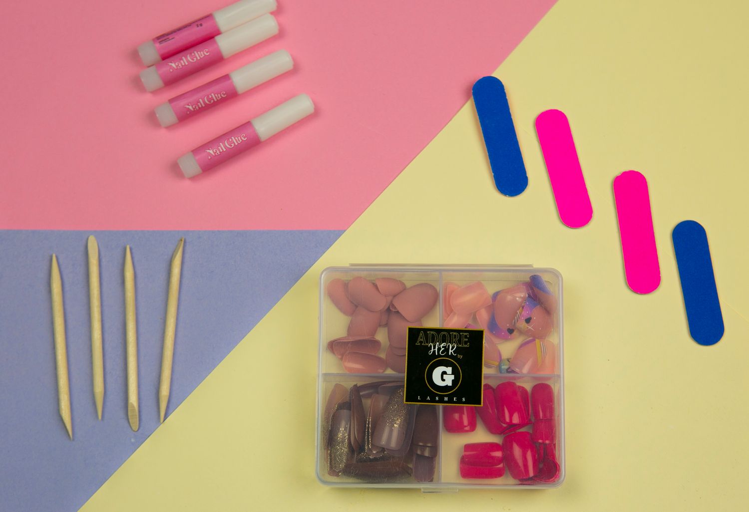 4 Sets – Custom Press-On Nail Kit